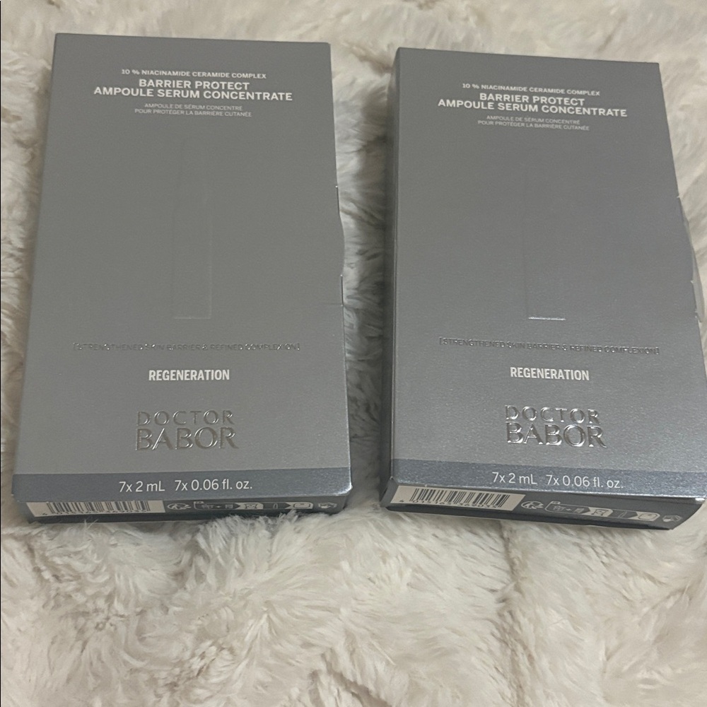 2 boxes Babor Regenration Serum Ampoule Concentrate